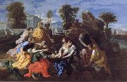 Nicolas Poussin The Finding of Moses oil painting reproduction